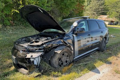 APD Cruiser Struck in This Morning’s Crash