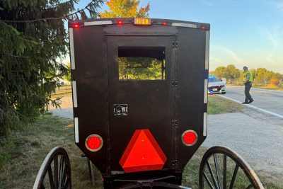 Car Versus Amish Buggy on State Route 95