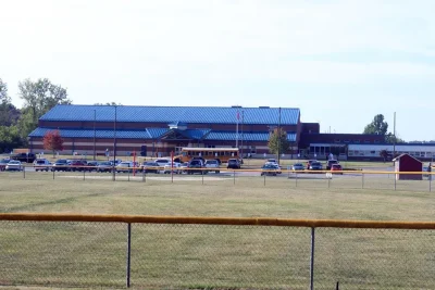 Heavy Law Enforcement Presence at Mapleton Local School this Morning