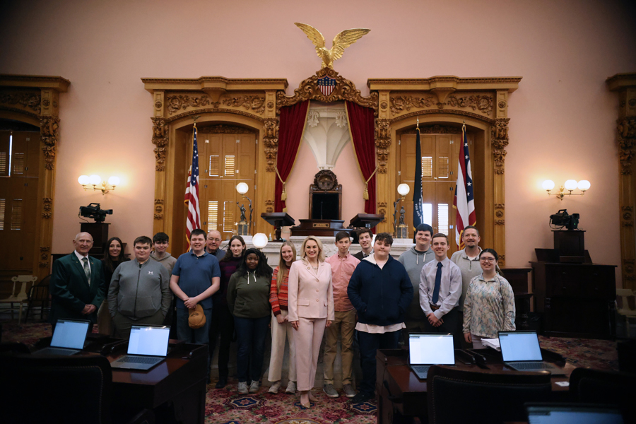 Genesis Christian Academy Students Visit Ohio Statehouse for an Immersive Government Experience