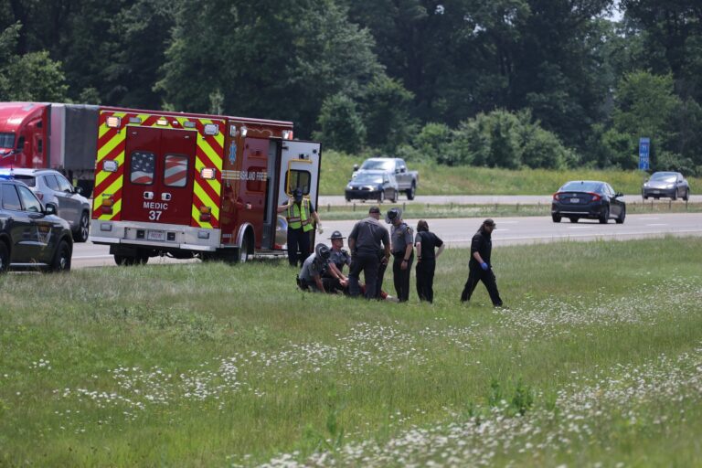 Troopers Avert Tragedy on I-71 After Mental Health Patient Escapes Ambulance
