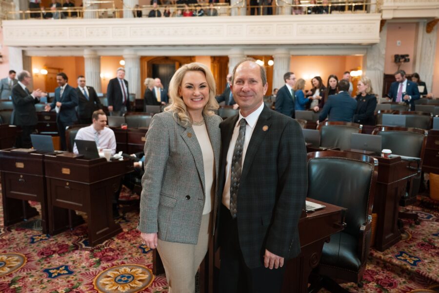Reps. Roy Klopfenstein, Melanie Miller