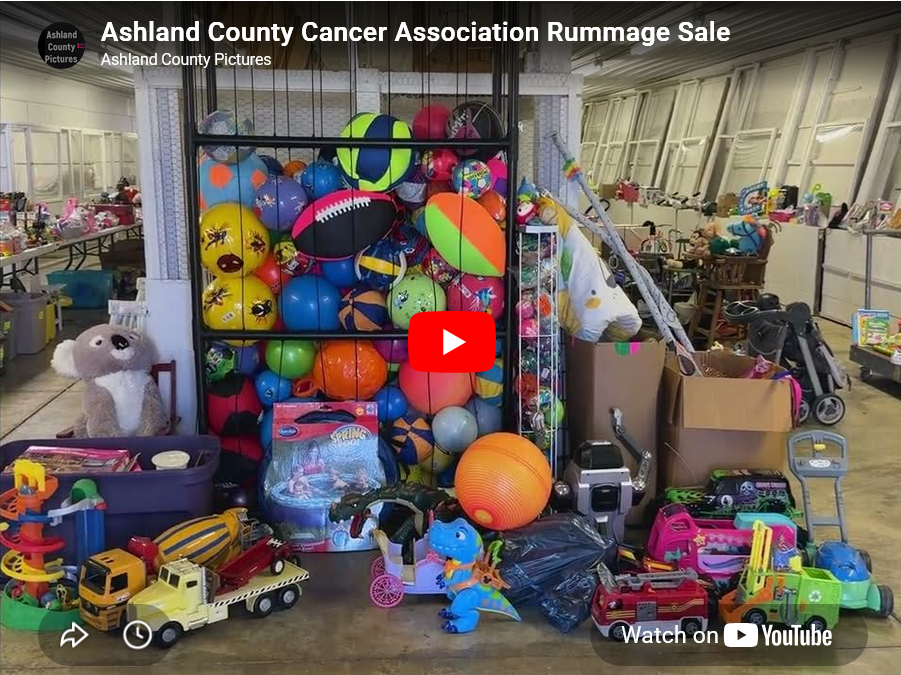 Ashland County Cancer Association Rummage Sale Opens Tomorrow at Fairgrounds - Ashland County Pictures