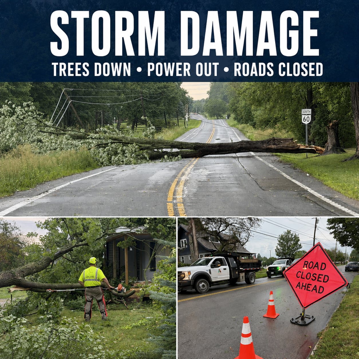 Overnight Storm Knocks Out Power, Topples Trees Across Ashland County - Ashland County Pictures